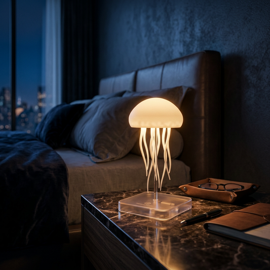 🪼 Jellyfish Lamp  A mesmerizing underwater experience that relaxes instantly