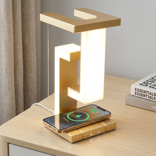 ✨ Floating Lamp  A fascinating magnetic technology that impresses everyone